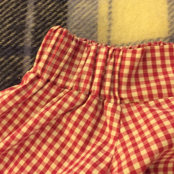 Adrienne Off the Shoulder Gingham Top - Picture 3 of 5